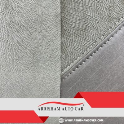 روکش صندلی مگان ۲۰۰۰ چرم وسط مخمل کرم